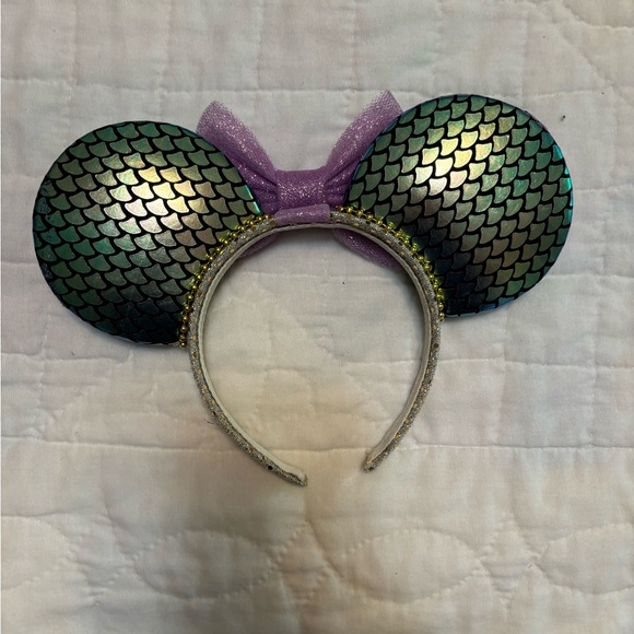 The Little Mermaid “Ariel” Minnie Ear Headband - Picture 2 of 2